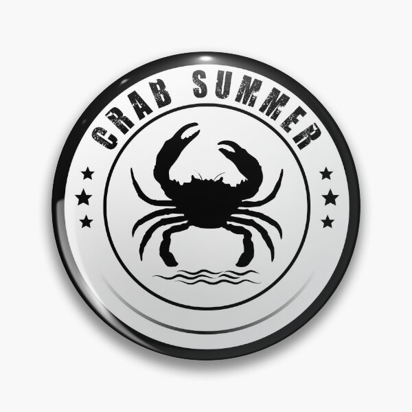 Item preview, Crab summer t-shirt, fishing t-shirt and sticker designed and sold by Billium Halder.