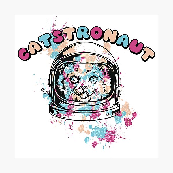 Item preview, CATSTRONAUT designed and sold by everything4eva.