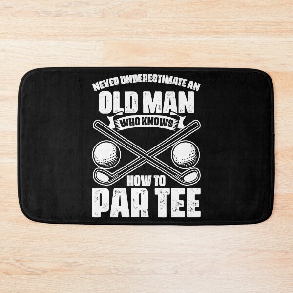 Item preview, Never Underestimate An Old Man Funny Golf Sport For A Golfer designed and sold by Nessshirts.