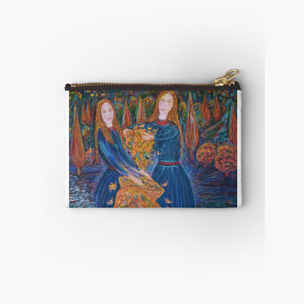 Item preview, Auburn Haired Girls  Collecting Autumn Leaves                                Autumn          designed and sold by Vincent Loverso.