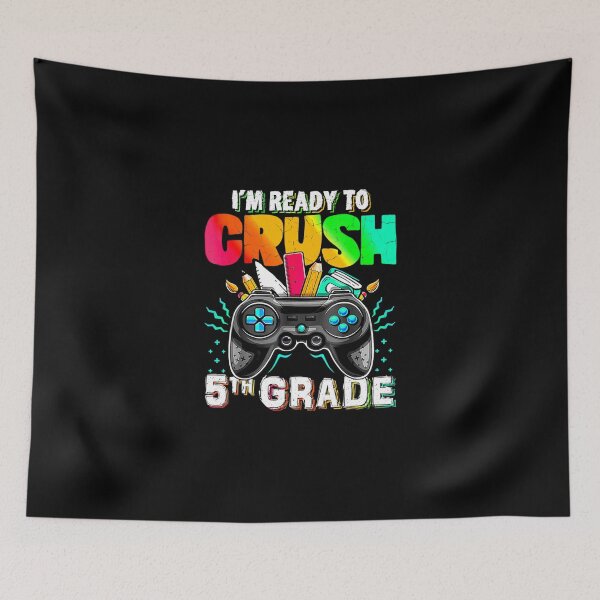Item preview, Im Ready To Crush 5th Grade Back To Classic T-Shirt designed and sold by janlzmaude.