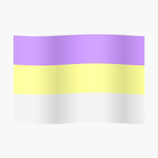 Gemigender Pride Flag Poster For Sale By Flagsworld Redbubble 0995