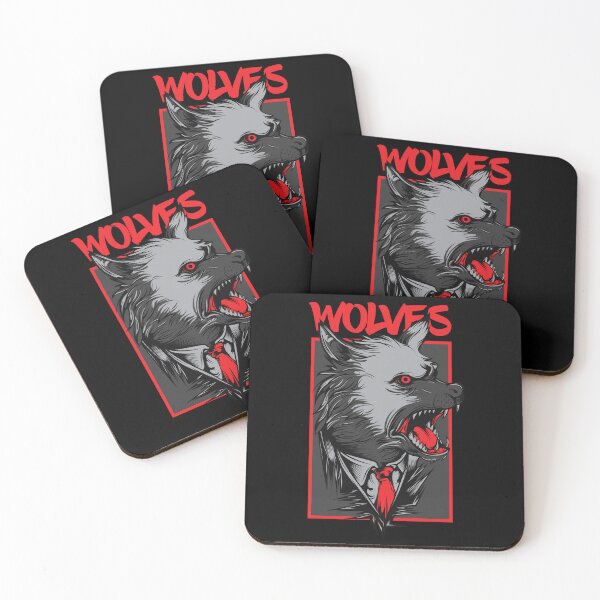 Item preview, Real Bosses Around - Mafia Angry Wolf Howling in Suit designed and sold by The Patootoos.