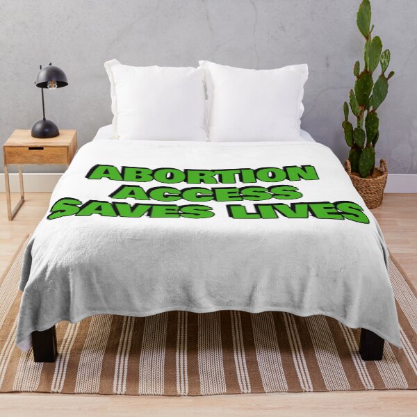 Item preview, ABORTION ACCESS SAVES LIVES green pro choice designed and sold by Inspirationmotivation.