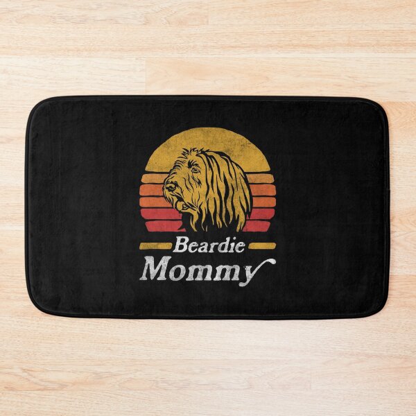Item preview, Retro Vintage Bearded Collie Mommy designed and sold by More Cute Dogs.