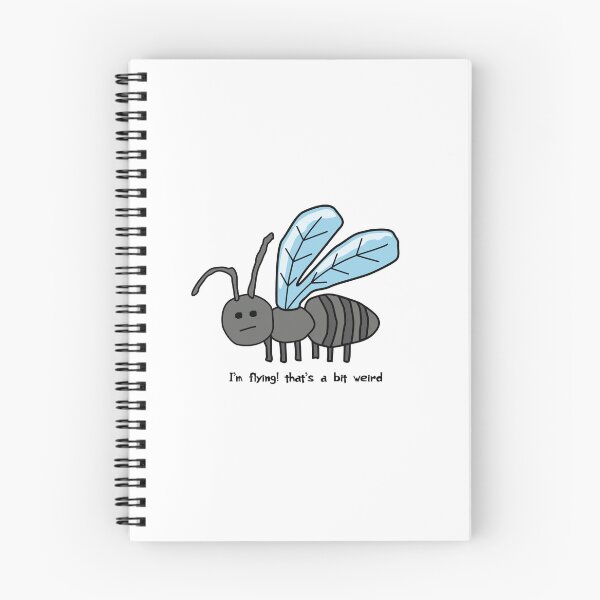 Item preview, Cute Flying Ant with Wings designed and sold by DanandDee.