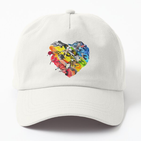 Artikel-Vorschau von ACLU-Spendenaktion Rainbow Bird Heart, designt und verkauft von LauraWolfArtist.
