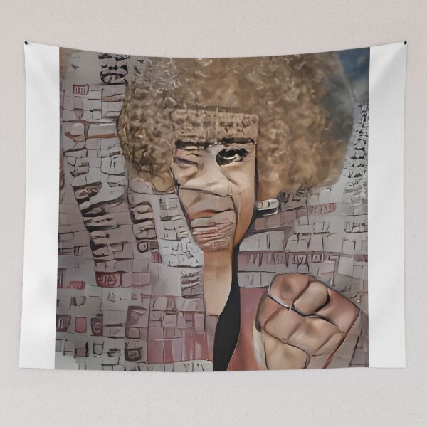 Artikelvorschau, Angela Davis entworfen und verkauft von Lachrymosa.