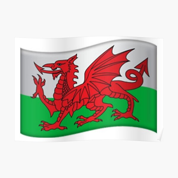 welsh-flag-emoji-poster-for-sale-by-anne1458-redbubble