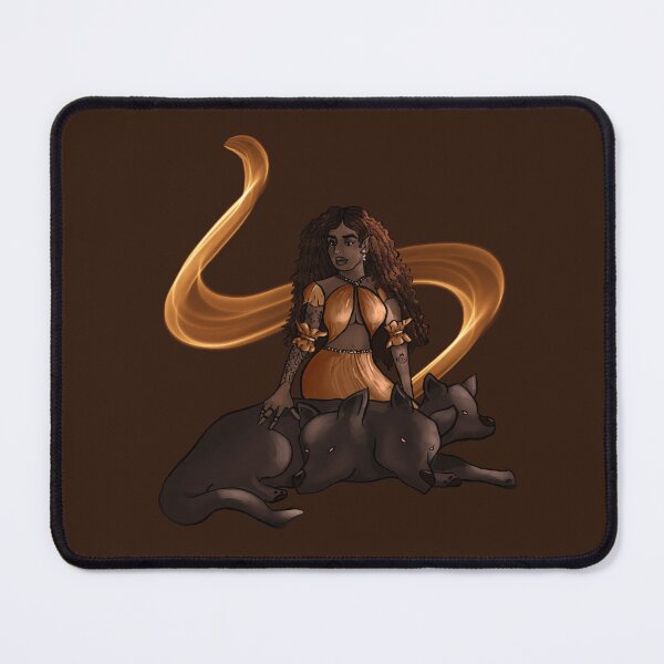 Item preview, Persephone and Cerberus designed and sold by Liv Arnold.