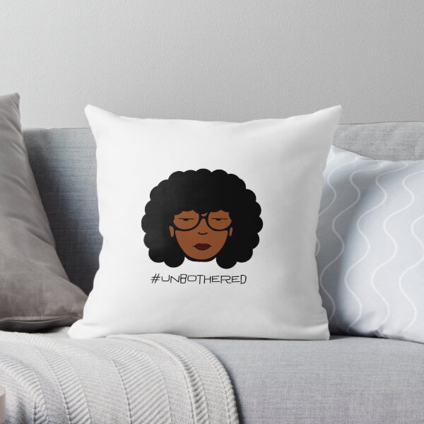 Unbothered Throw Pillow