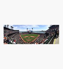 AT&T Park SF Giants Panorama Photographic Print