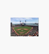 AT&T Park SF Giants Panorama Art Board