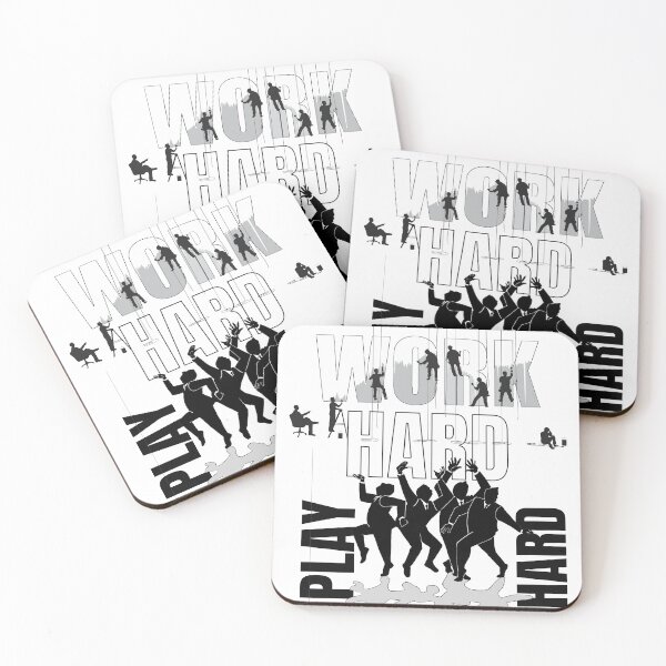 Item preview, Work Hard, Play Hard designed and sold by cmachiri.