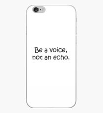 Be a Voice! iPhone Case