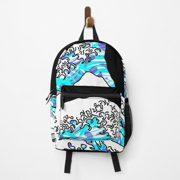 Item preview, The Great Blue Pattern Wave off Kanagawa designed and sold by Harriet Linton.