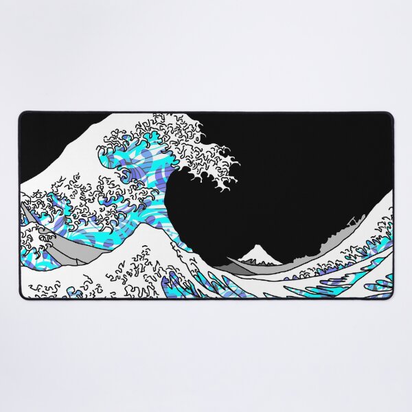 Item preview, The Great Blue Pattern Wave off Kanagawa designed and sold by Harriet Linton.