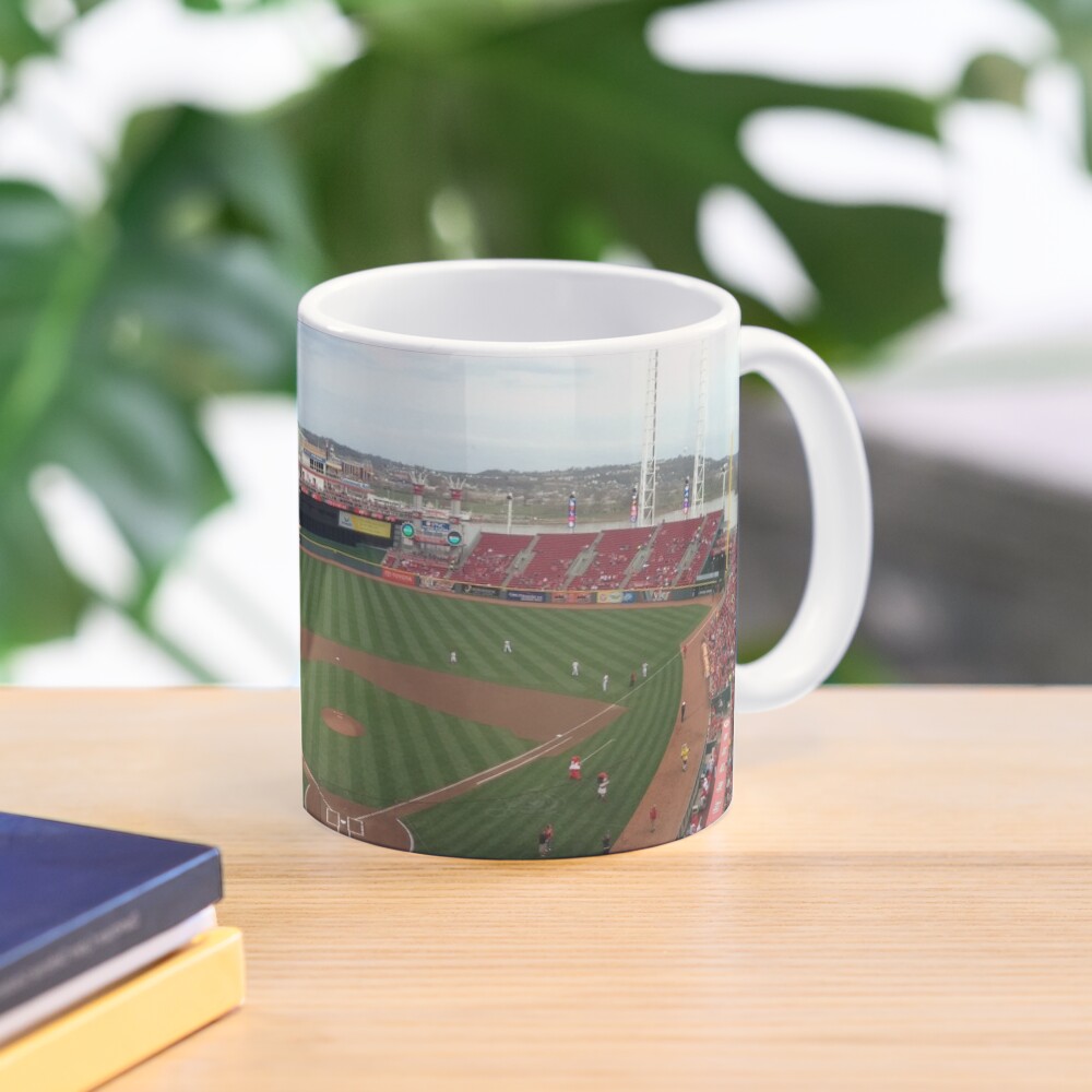 Cincinnati Reds Great American Ballpark Mug By Roguefaerie Redbubble