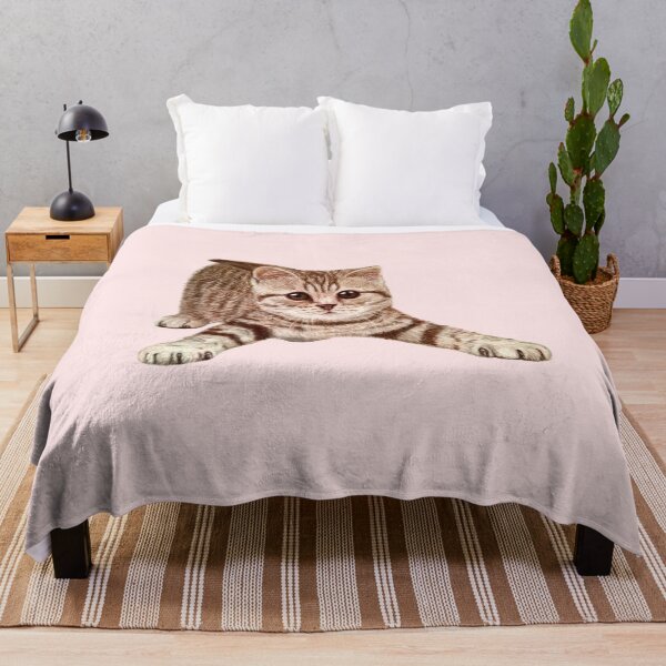 Item preview, Excited cat drawing with coloured pencils designed and sold by DipakSonarArt.