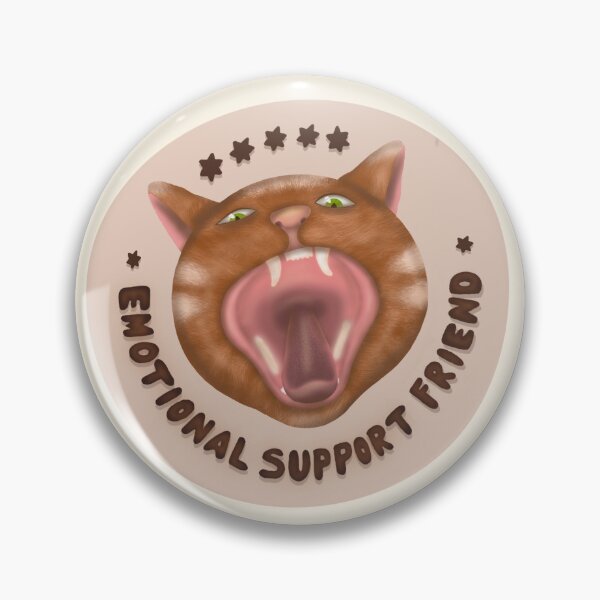 Item preview, Emotional support friend designed and sold by jellyfishbrain.