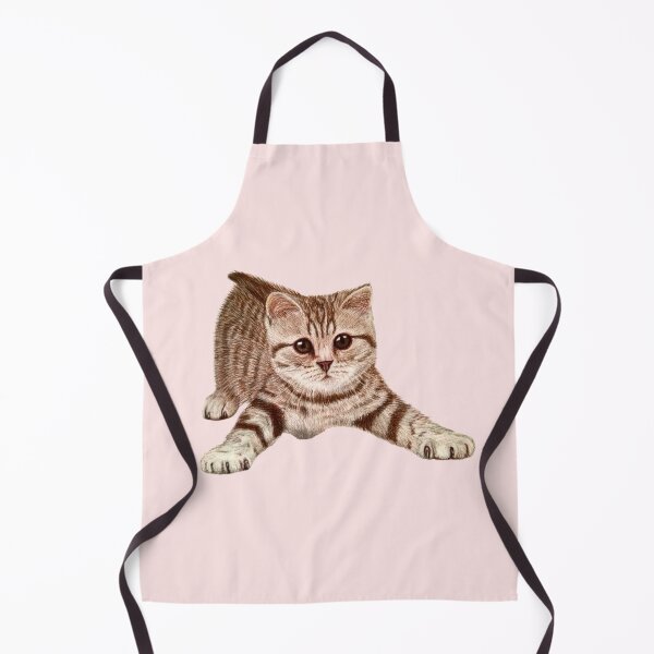 Item preview, Excited cat drawing with coloured pencils designed and sold by DipakSonarArt.