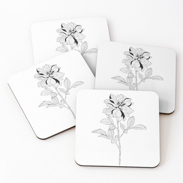 Item preview, detailed sketch of a chrysanthemum. Hand-drawn. design greeting card and invitation of the wedding, birthday, Valentine's Day, mother's day and other holiday designed and sold by Sunshine2504.
