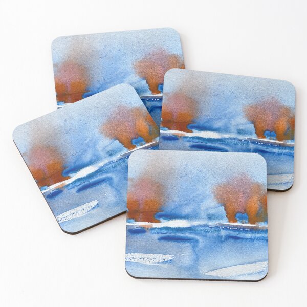 Item preview, Imaginary Landscape Watercolour Modern Art designed and sold by Jenie Yolland.