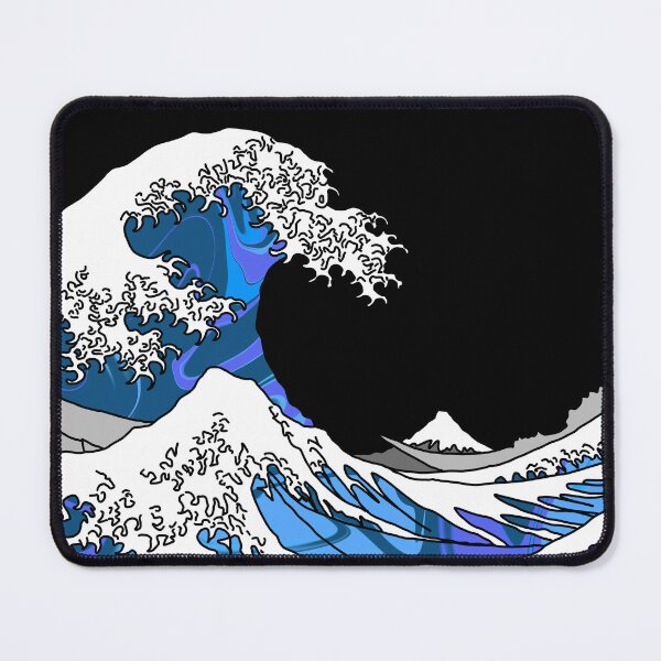 Item preview, The Great Blue Wave off Kanagawa designed and sold by Harriet Linton.