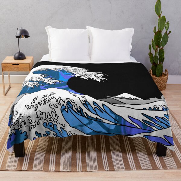 Item preview, The Great Blue Wave off Kanagawa designed and sold by Harriet Linton.