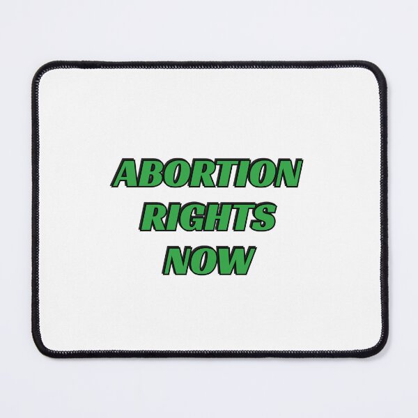 Item preview, Abortion Rights Now green pro choice slogan designed and sold by Inspirationmotivation.