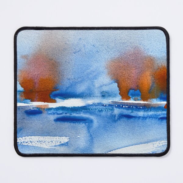 Item preview, Imaginary Landscape Watercolour Modern Art designed and sold by Jenie Yolland.