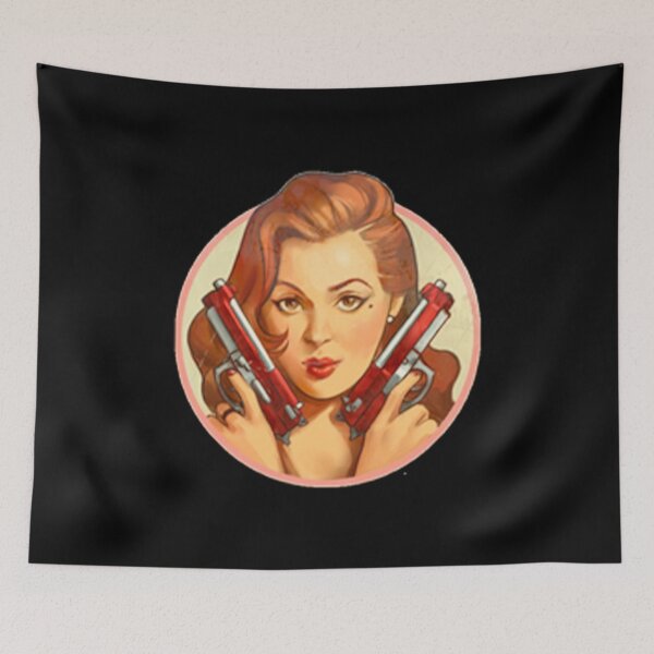 Item preview, Charming Marietta with Dual Berettas designed and sold by si3iy.