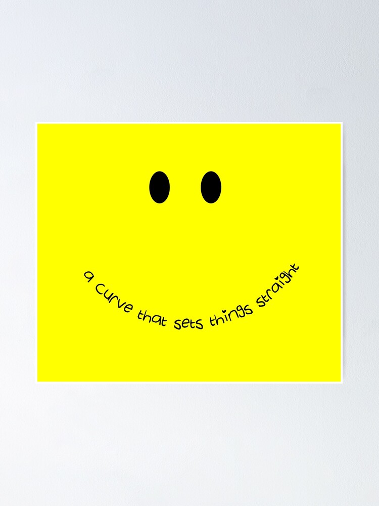 Alternate view of Curvy Smile Poster