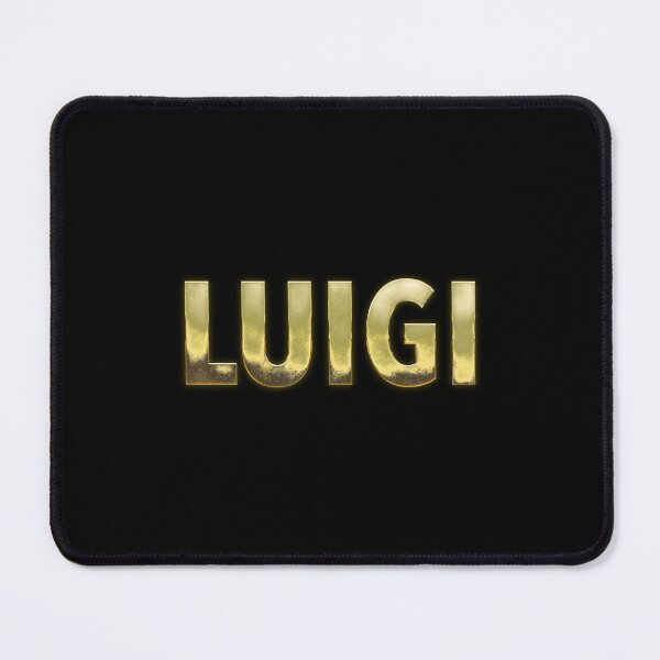 Item preview, Luigi Name - Solid Gold Text Design designed and sold by NameTheory.