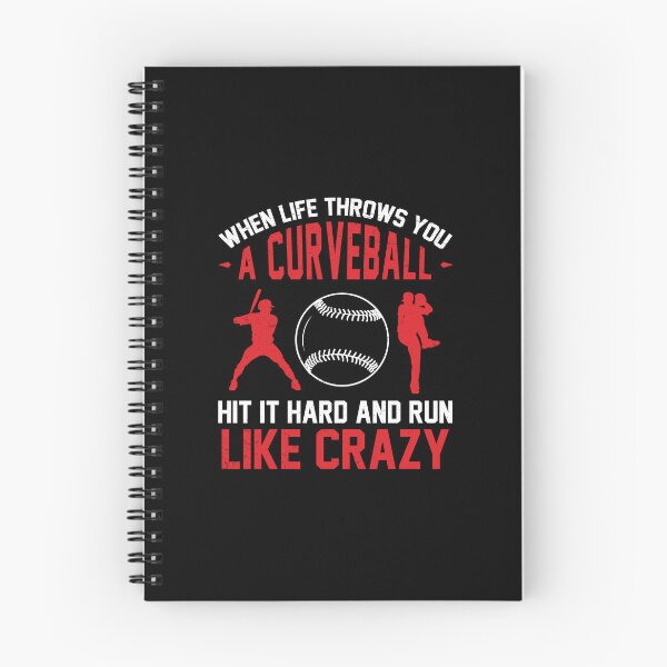 Item preview, When Life Throws You A Curve Ball Funny Baseball Player Fans designed and sold by StrongShirts.
