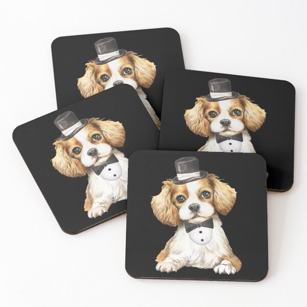Item preview, Cavalier King Charles in Top Hat designed and sold by Lonesome-Fox.