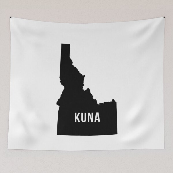 Item preview, Kuna, Idaho Silhouette designed and sold by CartoCreative.