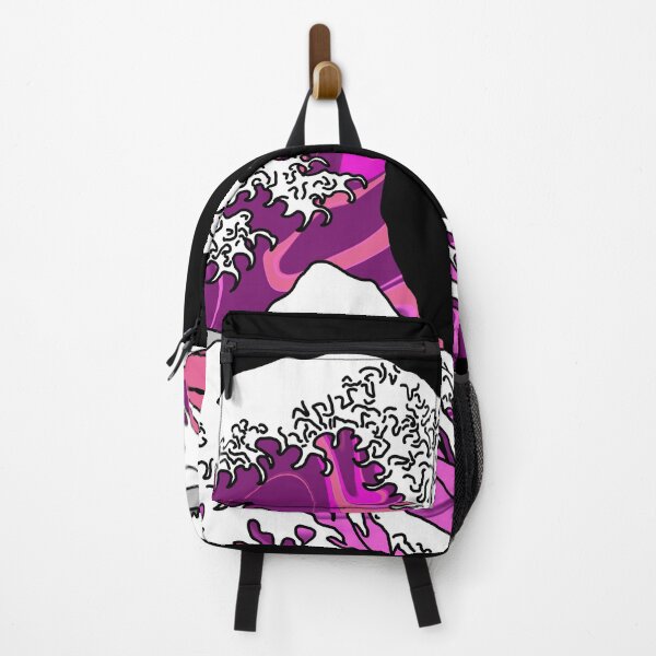Item preview, The Great Pink Wave off Kanagawa designed and sold by Harriet Linton.