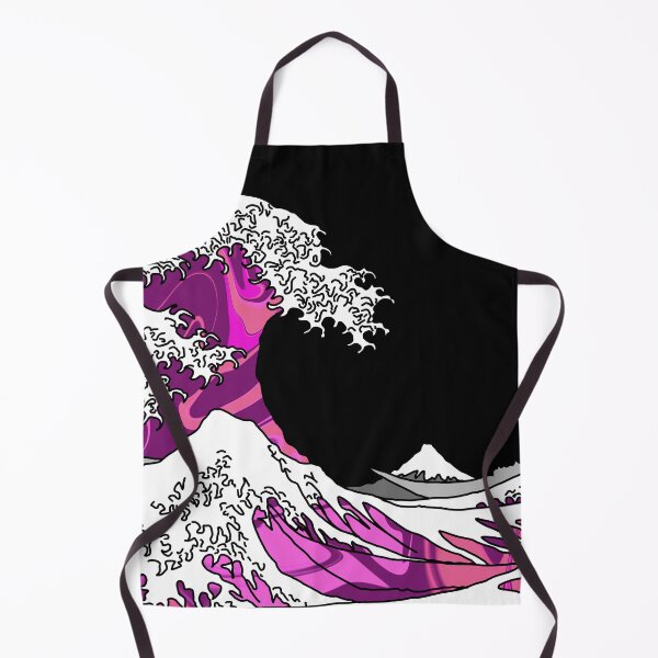 Item preview, The Great Pink Wave off Kanagawa designed and sold by Harriet Linton.