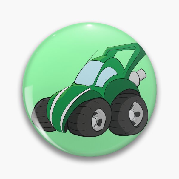 Item preview, Cartoon Green Hatchback designed and sold by ETVdesign.