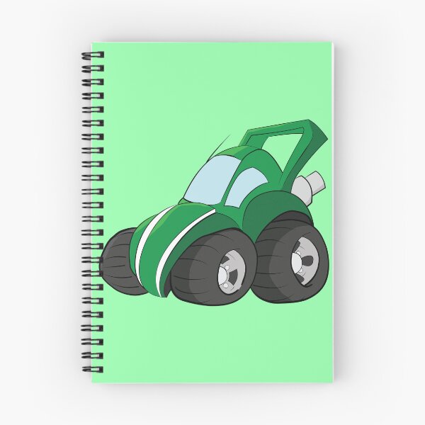 Item preview, Cartoon Green Hatchback designed and sold by ETVdesign.