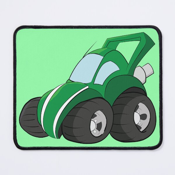 Item preview, Cartoon Green Hatchback designed and sold by ETVdesign.