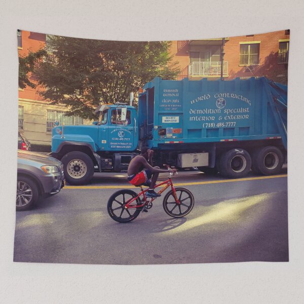 Item preview, Bike, Manhattan Ave, Harlem, NYC  designed and sold by eleonoraingrid.