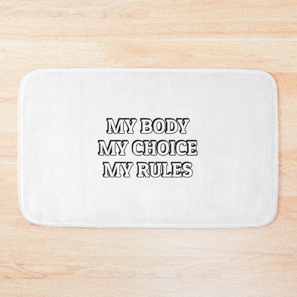 Item preview, MY BODY MY CHOICE MY RULES - Abortion Rights designed and sold by Inspirationmotivation.