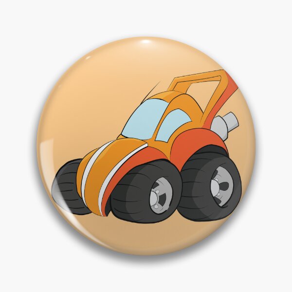 Item preview, Cartoon Orange Hatchback designed and sold by ETVdesign.