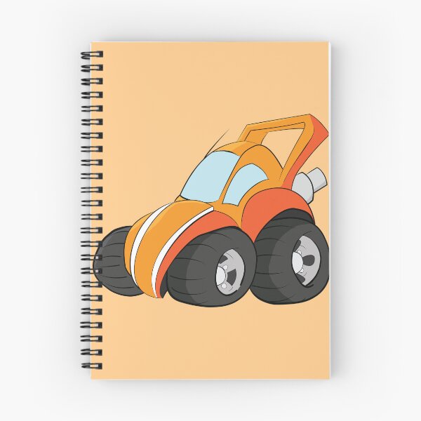 Item preview, Cartoon Orange Hatchback designed and sold by ETVdesign.