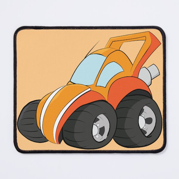 Item preview, Cartoon Orange Hatchback designed and sold by ETVdesign.