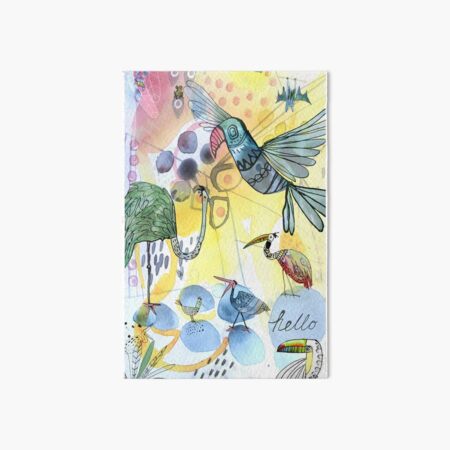 Hello Everyone - it's party time! Art Board Print
