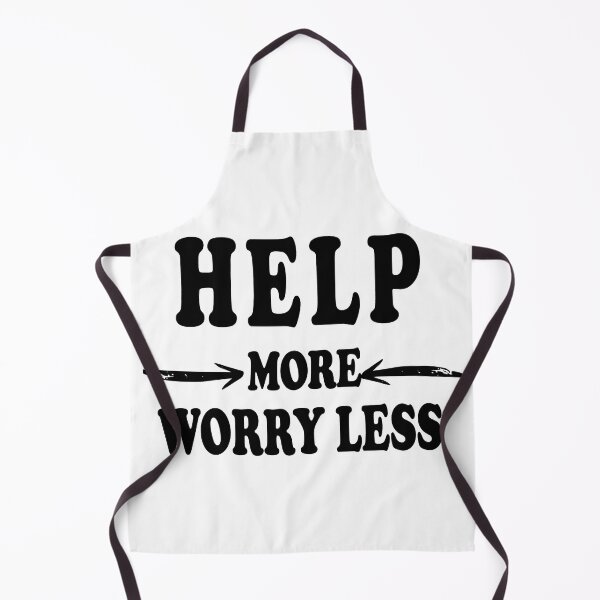 Item preview, Funny Helpers Quote ,Help More Worry Less,Cool Quotes for Helpers designed and sold by BestTshirtArt.