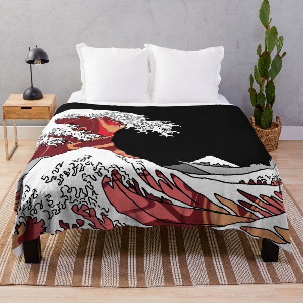 Item preview, The Great Red Wave off Kanagawa designed and sold by Harriet Linton.